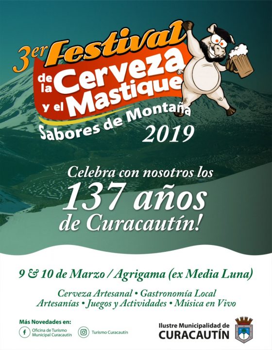 Fiesta de la Cerveza y el Mastique Curacautin 2019
